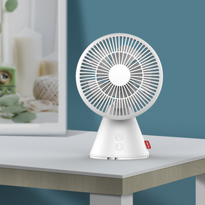Ventilateur de table portable rechargeable par USB 8000 mAh, hauteur réglable, avec design pliable et télescopique robuste - Product Image 1