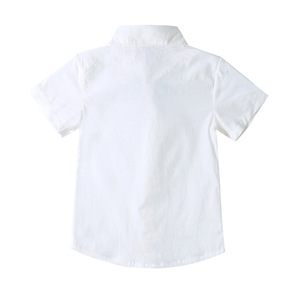 Ensemble 3 pièces pour bébé garçon : costume de gentleman avec nœud papillon, chemise blanche, <span class=keywords><strong>gilet</strong></span> et pantalon rayé – Tenue de cérémonie pour anniversaire, mariage, fête d'enfants - Product Image 6