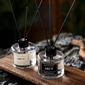 Aikun - Difusor de Aromas de 100 ml para el Hogar, con Varillas de Vidrio, Aceite Aromático, Etiqueta Privada, Caja de Regalo, Aroma Fresco y Duradero, Libre de BPA - Product Image 3