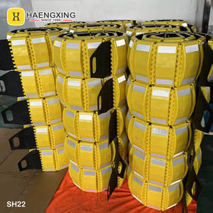 उच्च गुणवत्ता वाले हेंगसिंग sh22 रोल चेतावनी सुरक्षा एक तरह से पीले परावर्तक पोर्टेबल पीपी रबर गति 220 मिमी x 40 मिमी सीमेंट - Product Image 4