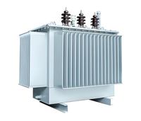 Trois transformateurs immergés dans l'huile S9 10KV/11KV - Faible perte, économie d'énergie, enroulement 100% cuivre, 50/60Hz pour réseau électrique industriel