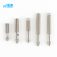 JIMOU 24vdc 3 fils M8 taille affleurante ou non affleurante détecteur de proximité inductif type de connecteur 3 broches pour machine à épisser