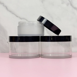 Tarros de plástico PET transparentes de pared gruesa para crema, miel, exfoliante y mantequilla corporal, de 1oz, 2oz, 6oz, 8oz, 16oz, 150ml, 200ml - Product Image 3