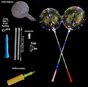 Ballons Bobo lumineux colorés pour les mariages d'<span class=keywords><strong>Halloween</strong></span> Fêtes intérieures/extérieures pour les célébrations d'anniversaire - Product Image 5