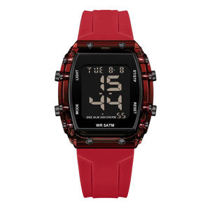 นาฬิกาดิจิตอลสายรัดยางกันน้ำทันสมัยทันสมัยสำหรับกิจกรรมออกกำลังกาย - Product Image 4