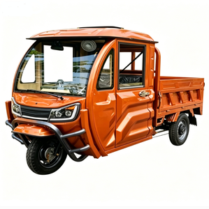 Tricycle de transport à carrosserie fermée avec deux portes, certification EEC COC, caisse de chargement de 1,5 m, capacité de charge de 500 kg, moteur de 1500 W - Product Image 4