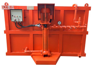 Réservoir d'eau bleu KY Manufacturing avec pompe à pression 7,5 kW, hauteur de refoulement 126 m, capacité 7500 L pour chantiers de construction - Product Image 2