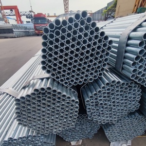 Tuyau en acier galvanisé ASTM A53 AS1074, tube circulaire rond CHS, section creuse métallique pour la construction, les échafaudages, les supports solaires - Product Image 6
