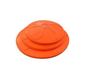 Disco Volante per Cani Resistente ai Morsi in Silicone Ecologico con Aroma di Fegato per Cani di Taglia Media e Grande - Product Image 4