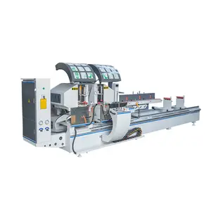 Aluminum Cutting Saw CE Certificate Factory Directly Sale 2022 Promotion Automatic Feeding Aluminum Double Head Cutting Saw Machine Price