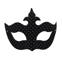 Masque demi-visage HLC pour couple, masque pour les yeux pour bals masqués et soirées vénitiennes, accessoire pour événements de carnaval d'Halloween