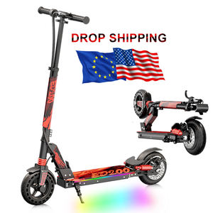 China Venta al por mayor ED200 <span class=keywords><strong>Scooter</strong></span> eléctrico 20km 200W Adolescentes 8 en rueda de aire 100KGS Road Runner <span class=keywords><strong>Scooter</strong></span> eléctrico - Product Image 1