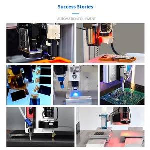 تاوزي آلة توزيع الغراء الأوتوماتيكية بالكامل عالية السرعة للخوخ، مزودة بمحرك ورؤية CCD وصمام كهرضغطي، معدات صناعية - Product Image 3