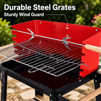 Barbecue portable en fer argentin moderne de qualité supérieure
