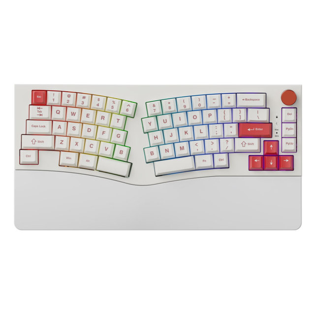 Feker Alice 80 68-key Hot Swappable Split Wired Wireless Mechanical Gaming Keyboard Type-C 2.4G Three Mode Keyboard