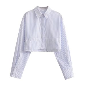 เสื้อผู้หญิงแฟชั่นคุณภาพสูง สไตล์เสื้อเบลาส์ แขนยาว - Product Image 6