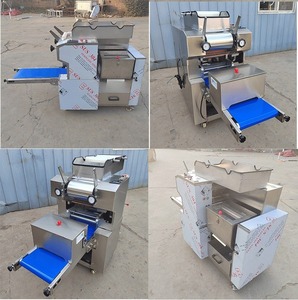 Máquina de fideos totalmente automática, equipo comercial eléctrico para enrollar y cortar masa, cuerpo de acero inoxidable - Product Image 6