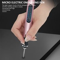 Stylo graveur électrique sans fil rechargeable par USB, mini perceuse polisseuse portable, stylo de gravure, outil rotatif