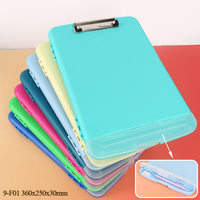 Carpeta de Archivo Plegable de Plástico PP Resistente para Oficina y Escuela, Marca WEISHENG, en Colores Macaron, con Clip para Guardar Documentos