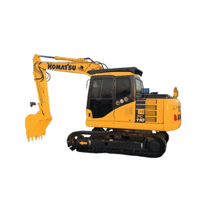 Maquinaria de construcción pequeña Komatsu 110 PC110, excavadoras sobre orugas usadas, 11 toneladas, transferencia de excavadora de granja de 2, 0, 1, 2, 1, 2, 1, 2, 1, 2 - Product Image 1