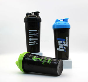 Phong Cách Mới Biểu Tượng Tùy Chỉnh Tập Thể Dục Nhựa Phòng Tập Thể Dục Uống Chai Nước Máy Xay Sinh Tố Shaker Cup Protein Shaker Chai Cho Thể Thao - Product Image 3