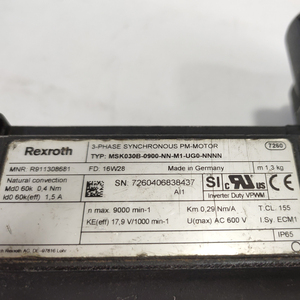 Motor PROFACE MSK030B-0900-NN-M1-UG0-NNNN de Alto Rendimiento, Usado en Buen Estado, 3 Meses de Garantía - Product Image 5