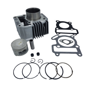JY110 ErTai - Recambio/Mejora de Cilindro de Motor de Aleación de Aluminio Plateado para Motocicleta - Product Image 1