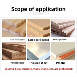 Foret multifonction BEILI M2 HSS avec revêtement en titane, dentelé, 3,0-8,0 mm, pour rainurer et fendre le bois, le plastique et le métal - Product Image 5