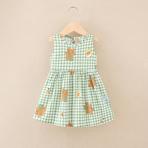 Venta al por Mayor 2022, Nuevo Vestido de Verano para Niños Recién Nacidos, Ropa de Algodón para Niños - Product Image 6