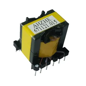 Transformador de aislamiento de un solo pulso, transformador de 220v a 12v, PQ2016, PCB, fábrica de China