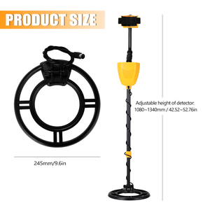 New MD930 Waterproof Portable Metal <strong>Detector</strong>, High-sensitivity Underground Treasure Metal <strong>Detector</strong> with LCD - Product Image 5