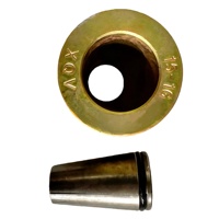 Ancres à coin métalliques M15 de 1 m, haute résistance, zinguées, à trou unique, pour projets de ponts/construction, fixation filetée