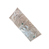 Pochettes aseptiques personnalisables 5L-20L en PE/VMPET/PE pour boissons liquides avec valve, pour jus et eau minérale, thermoscellées