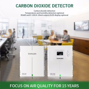 Moniteur de <span class=keywords><strong>CO2</strong></span> avec capteur de température et d'humidité Fournisseur de moniteurs intelligents de qualité de l'air de niveau B pour les entreprises commerciales - Product Image 2