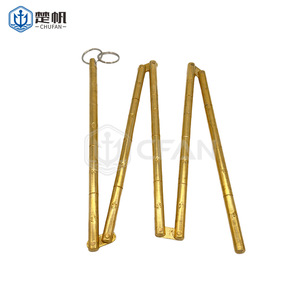 Chufan Brass Ship Water Depth <b>Gauge</b> Folding Measuring Rod With Scale MPA370306789 - Product Image 3