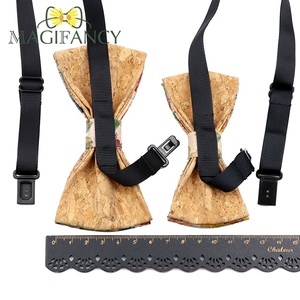Nœud <span class=keywords><strong>Papillon</strong></span> en Bois de Liège 1-20 Couleurs pour Hommes, Femmes, Enfants et Animaux – Accessoire Créatif pour Costume, Smoking, Fête, Dîner, Mariage – Cadeau Idéal - Product Image 3