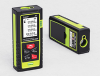 Télémètre laser vert double industriel 100M, outil de mesure numérique haute précision, écran LCD, CE RoHS OEM, garantie 3 ans