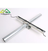 Serres agricoles; Accessoires pour serres; Fil de ressort pour serre et canal de fixation