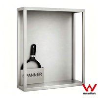 Système de filtration d'eau complet pour toute la maison Watermark Water Filter, grande capacité, triple filtre Big Blue 3 étapes, acier inoxydable 304