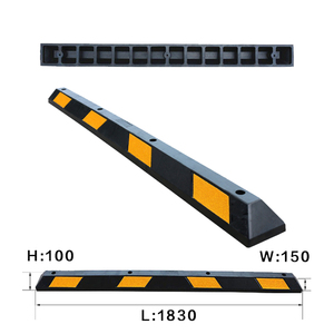 Bloqueador de Ruedas Metálico de Alta Densidad, Resistente, para Control de Velocidad de Vehículos, con Protección IP65 para Uso en Interiores y Exteriores, Venta Directa - Product Image 1