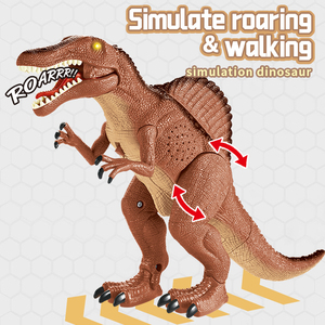 SIMULATION de marche et de rugissement modèle de dinosaure petits jouets de loisirs pour bébé et activité intérieure jouant avec des gars - Product Image 5