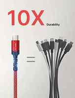 Kabel Data tipe-c untuk ponsel dan komputer, kabel Data USB tipe-c pengisian cepat 5A dengan jaket PVC untuk ponsel dan komputer