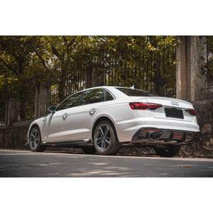 Diffusore Posteriore in Fibra di Carbonio per <span class=keywords><strong>Audi</strong></span> A4 S4 Avant B9 2019, Splitter Paraurti Posteriore - Product Image 5
