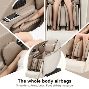 Silla de masaje de pies de gravedad cero eléctrica cuerpo completo 12 programas de masaje automático - Product Image 3