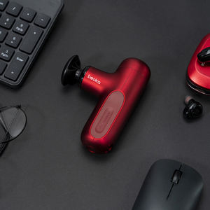 Beoka 2026 Pistola de Masaje Profesional de 4 Cabezales para Tejido Profundo, Vibración, Masaje Corporal y Facial, Mini Pistola de Masaje con Calor y Frío - Product Image 3