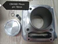 CBX250 /XR250/TORNADO 250 73mm/79mm Kits de Cilindro para Motocicleta con Anillo de Pistón y Junta para HONDA