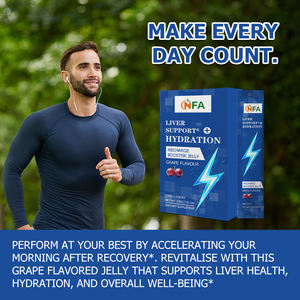 Custom Made Antioxidant Vitamins Blend Liver Support & Hydration Jelly Stick Replenish Energy Hangover Jelly Designed <b>for</b> Adults - Product Image 4