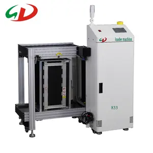 Máquina automática de alta velocidade para empilhadeira e descarregadeira de linha PCBA, com alça para empilhador automático SMT