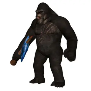 Produttore professionale personalizzato Gorilla gonfiabile mascotte re Kong Anime modello per la pubblicità