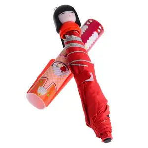 Оригинальный персонализированный зонт-флакон для духов, милый японский Зонт kawai для девочек, кукольный зонт